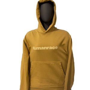 Adidas Humanrace Pharrell Williams Basic Premium Hoodie Golden Beige Pullover L
